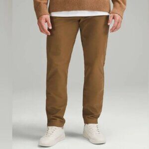 Lululemon ABC Pant Slim Fit Utilitech Brown Allspice Men’s 33 5-Pocket